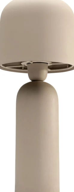 New KARE Design Lampa stołowa ze stali w kolorze beżowym 39 cm - KARE