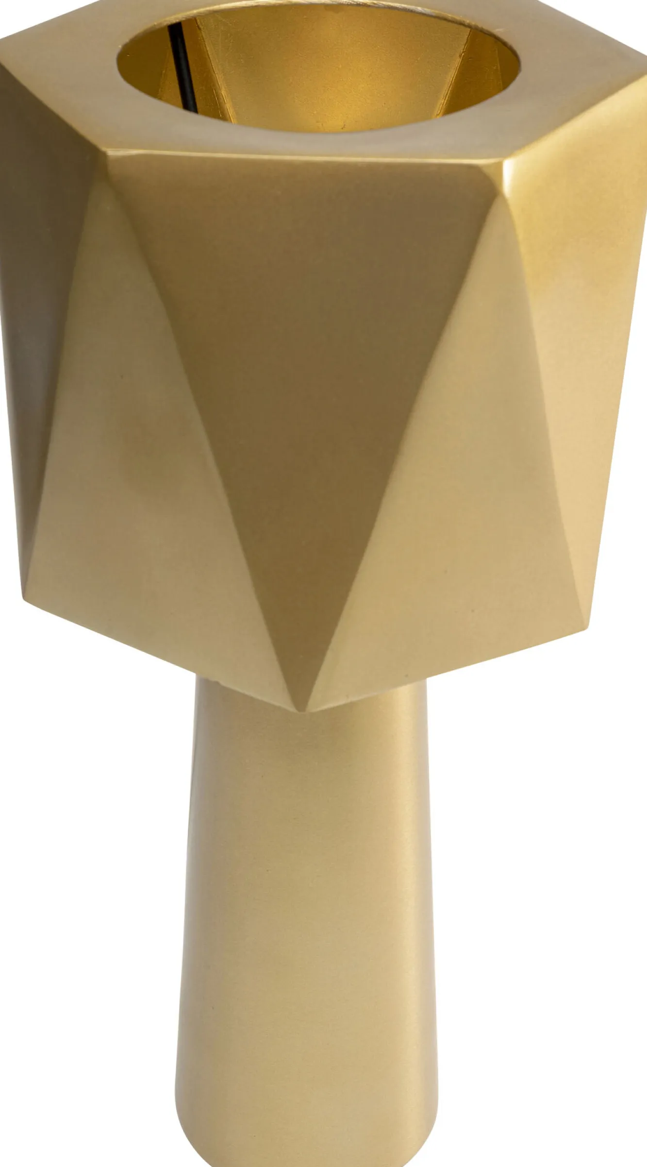 Discount KARE Design Lampa stołowa złota matowa nowoczesna 38 cm - KARE