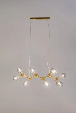 Discount KARE Design Lampa wisząca Atomic Balls mosiądz 190cm - KARE