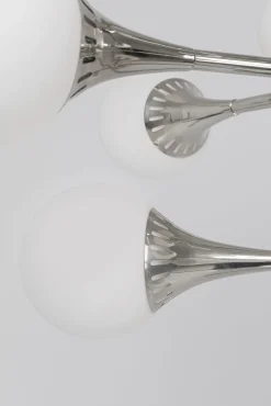 Discount KARE Design Lampa wisząca Bulb Fiction 20L Ø102 cm srebrna - KARE