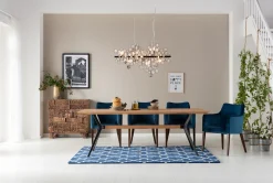 Clearance KARE Design Lampa wisząca Clouds Clear 102x61 cm szara - KARE