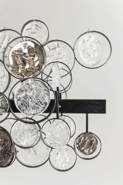 Clearance KARE Design Lampa wisząca Clouds Clear 102x61 cm szara - KARE