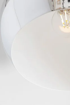 Online KARE Design Lampa wisząca do salonu kula srebrna Ø25 cm - KARE