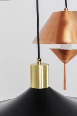 Discount KARE Design Lampa wisząca do salonu stalowa 5xG9 Ø50 cm - KARE