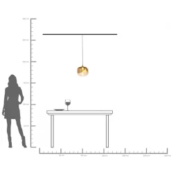 Sale KARE Design Lampa wisząca Golden Goblet Ø25 cm - KARE