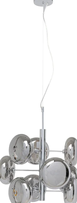 Fashion KARE Design Lampa wisząca Headlight 53x61 cm srebrna - klosze szklane - KARE