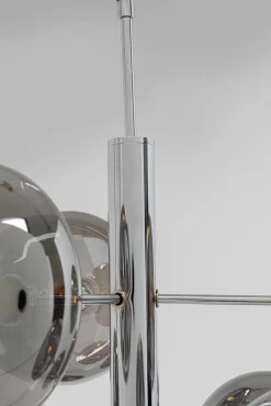 Fashion KARE Design Lampa wisząca Headlight 53x61 cm srebrna - klosze szklane - KARE