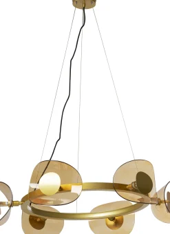 Fashion KARE Design Lampa wisząca Mariposa Ø81x150 cm złota - KARE