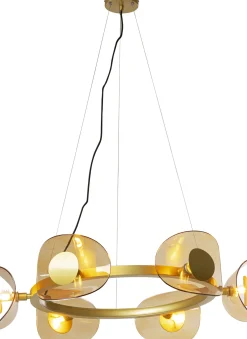 Fashion KARE Design Lampa wisząca Mariposa Ø81x150 cm złota - KARE