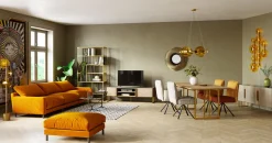 Fashion KARE Design Lampa wisząca Mariposa Ø81x150 cm złota - KARE