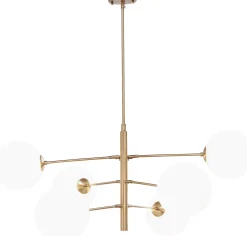Sale KARE Design Lampa wisząca Planets 105x95 cm biało-złota - KARE