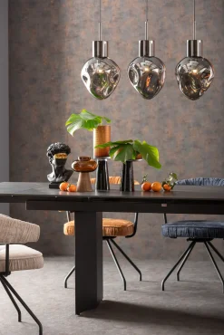 Discount KARE Design Lampa wisząca przydymiona 4L stal i szkło 110 cm - KARE