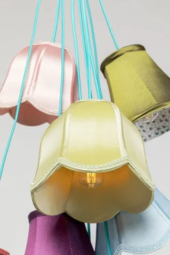 Best KARE Design Lampa wisząca Saloon Flowers 9L 60x110 cm kolorowa - KARE