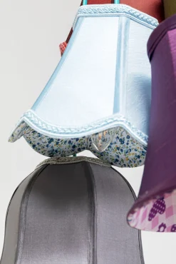 Best KARE Design Lampa wisząca Saloon Flowers 5L 45x110 cm kolorowa - KARE