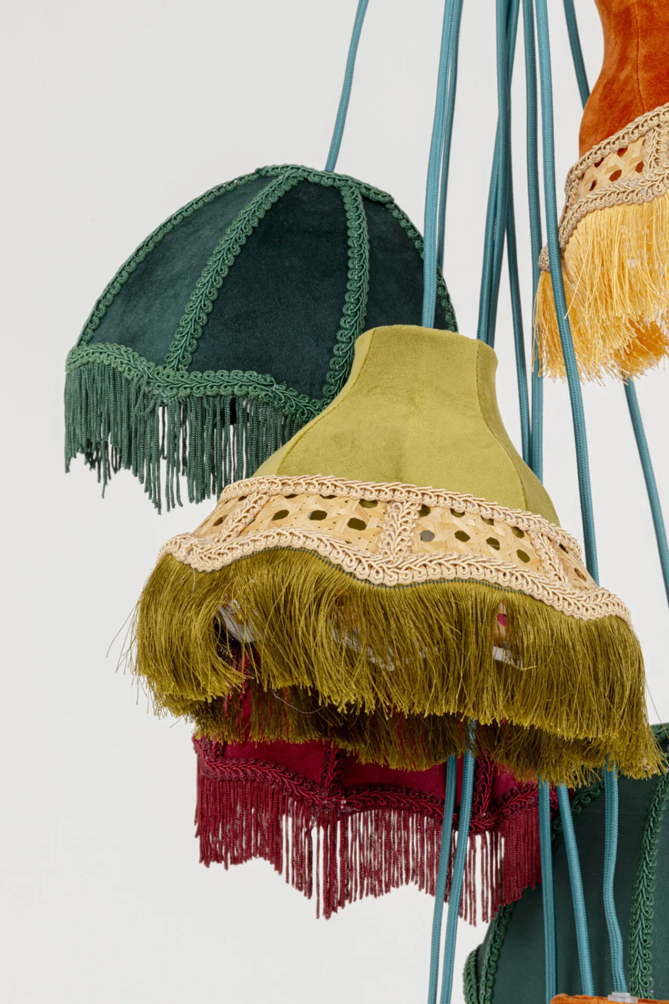 New KARE Design Lampa wisząca Saloon Fringes 9-lite - KARE