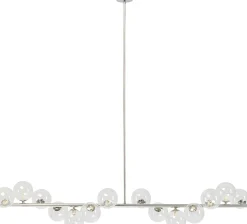 Outlet KARE Design Lampa wisząca Scala Balls 155x138 cm chromowa - KARE