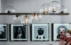 Outlet KARE Design Lampa wisząca Scala Balls 155x138 cm chromowa - KARE