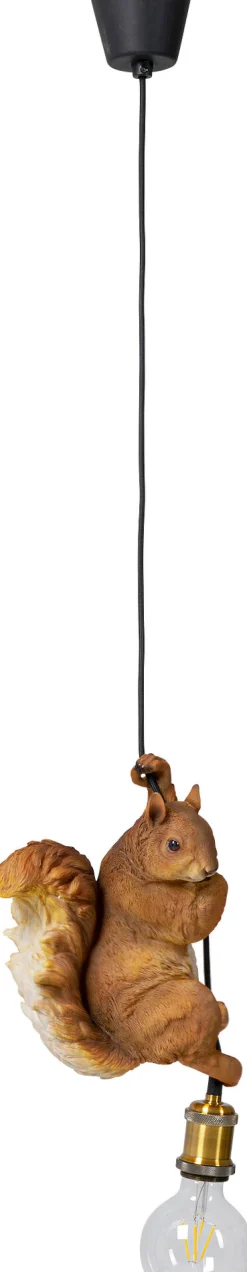 Discount KARE Design Lampa wisząca Squirrel 20x38 cm ruda - KARE