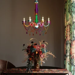 Discount KARE Design Lampa wisząca Starlight 55x70 cm kolorowa - KARE