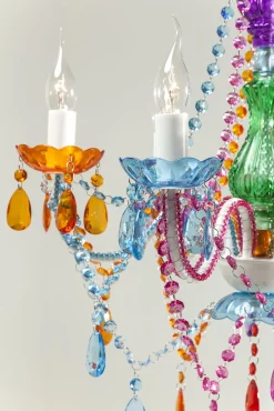 Discount KARE Design Lampa wisząca Starlight 55x70 cm kolorowa - KARE