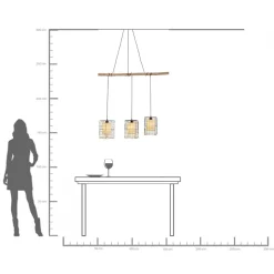 Sale KARE Design Lampa wisząca Three Grids - KARE