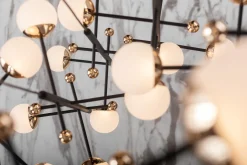 Fashion KARE Design Lampa wisząca Trapez 280 cm czarna - KARE