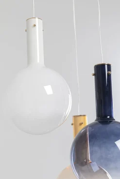 New KARE Design Lampa wisząca z 3 szklanymi kloszami w różnych kolorach Ø54 cm - KARE
