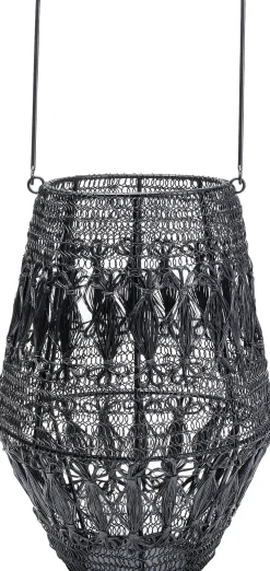 Discount KARE Design Latarenka Hayat Ø22x33 cm czarna - KARE