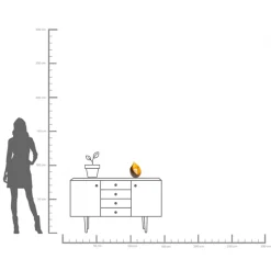 Hot KARE Design Latarenka Uovo Drop 24cm - KARE