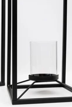 Online KARE Design Latarenki czarne loft stalowe 2-set - KARE