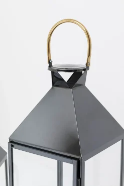 Sale KARE Design Latarenki Giardino (4-set) czarne - KARE