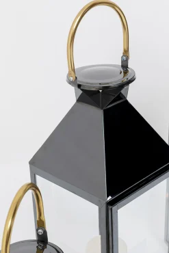 Sale KARE Design Latarenki Giardino (4-set) czarne - KARE