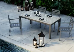 Sale KARE Design Latarenki Giardino (4-set) czarne - KARE