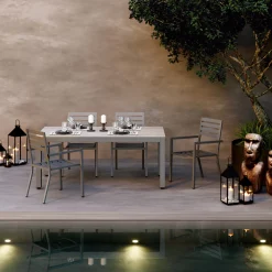 Sale KARE Design Latarenki Giardino (4-set) czarne - KARE