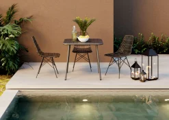 Sale KARE Design Latarenki Giardino (4-set) czarne - KARE