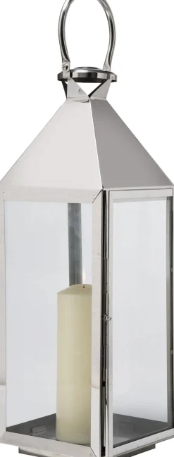 Fashion KARE Design Latarenki Giardino (4-set) srebrne - KARE