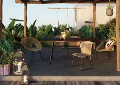 Outlet KARE Design Latarenki Giardino (4-set) złote - KARE