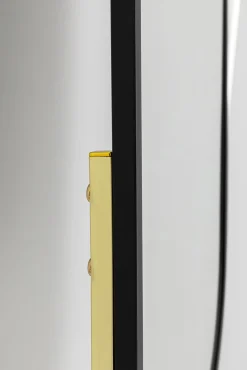 Hot KARE Design Lustro Alice 32x175 cm rama czarno-złota - KARE