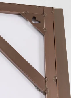 Sale KARE Design Lustro ścienne Arezzo coffee 70x200cm - KARE