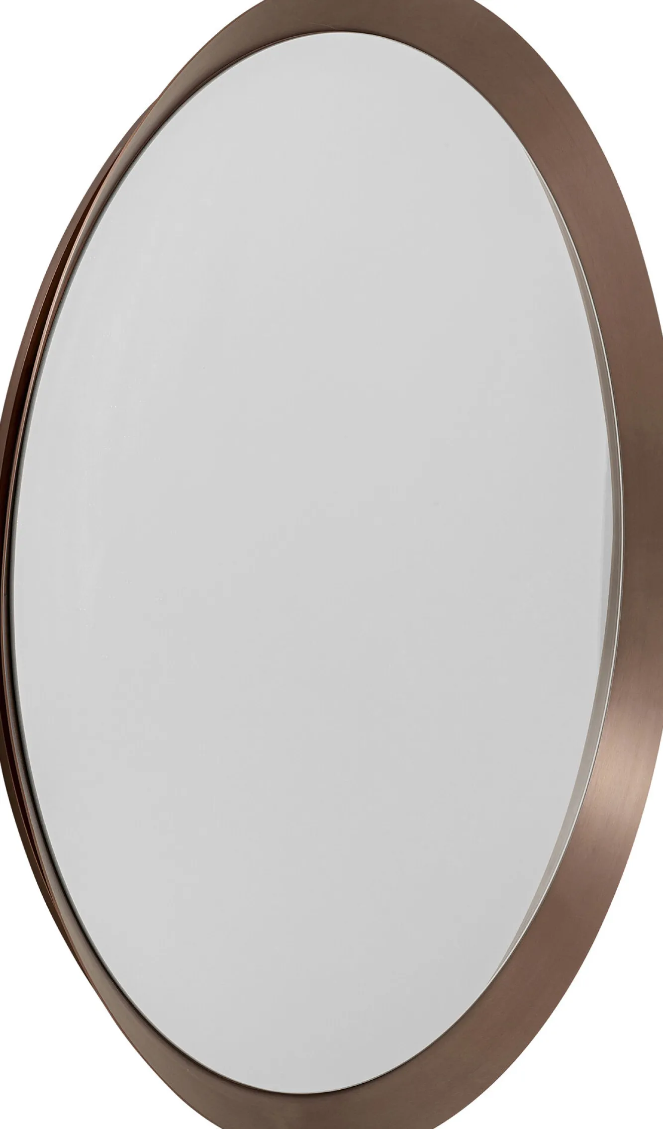 Discount KARE Design Lustro ścienne Arezzo coffee Ø100cm - KARE