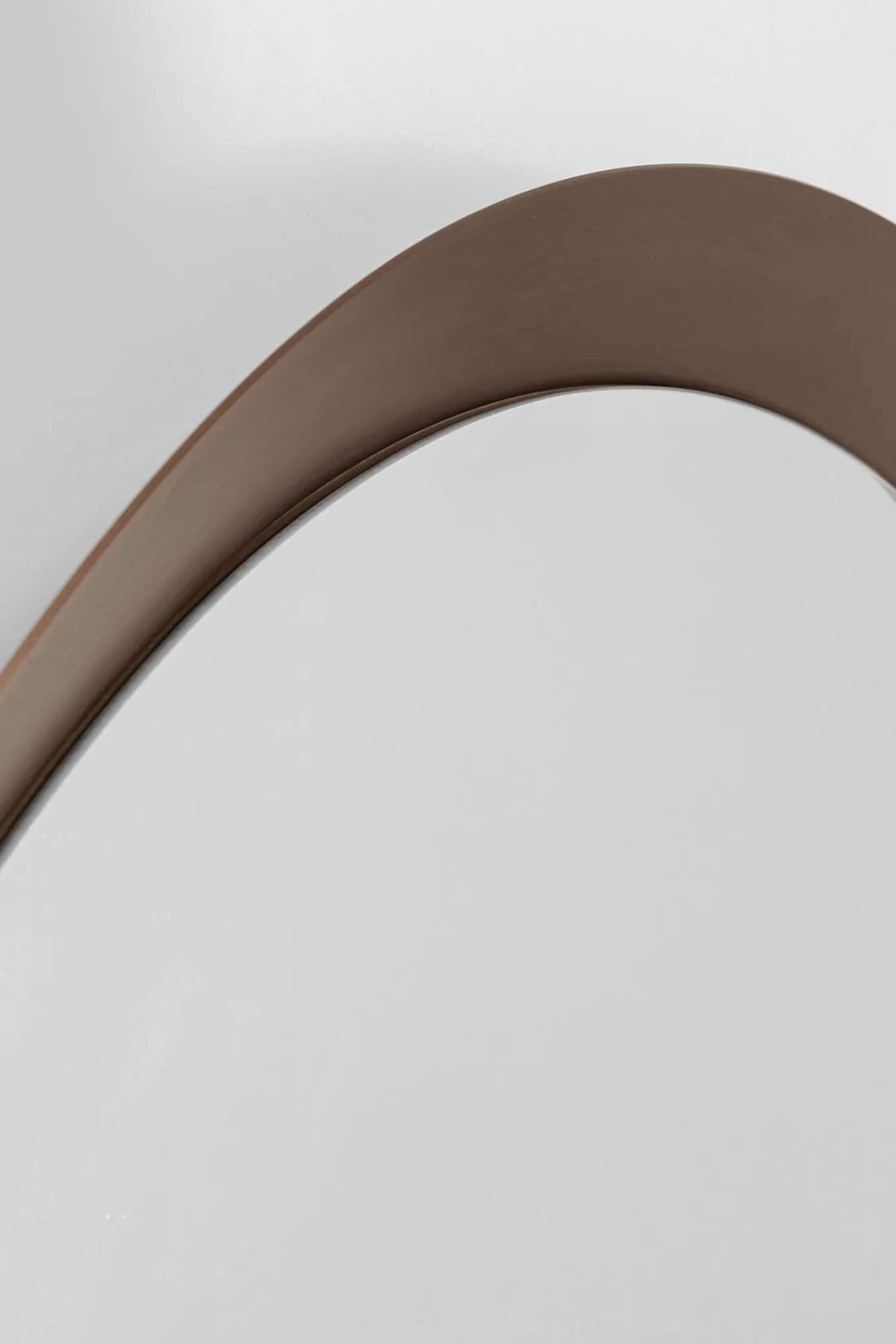 Discount KARE Design Lustro ścienne Arezzo coffee Ø100cm - KARE