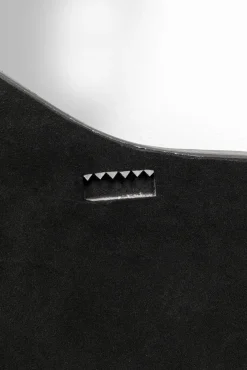 Online KARE Design Lustro ścienne do salonu czarne asymetryczne 44x32 cm - KARE