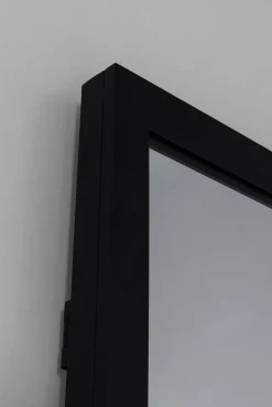 Best KARE Design Lustro ścienne duże prostokątne czarne 71x182 cm - KARE