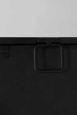 Best KARE Design Lustro ścienne duże prostokątne czarne 71x182 cm - KARE