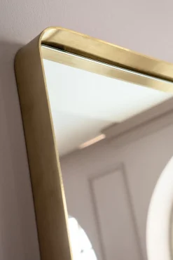 Discount KARE Design Lustro Curve MO 70x200 cm mosiężne - KARE