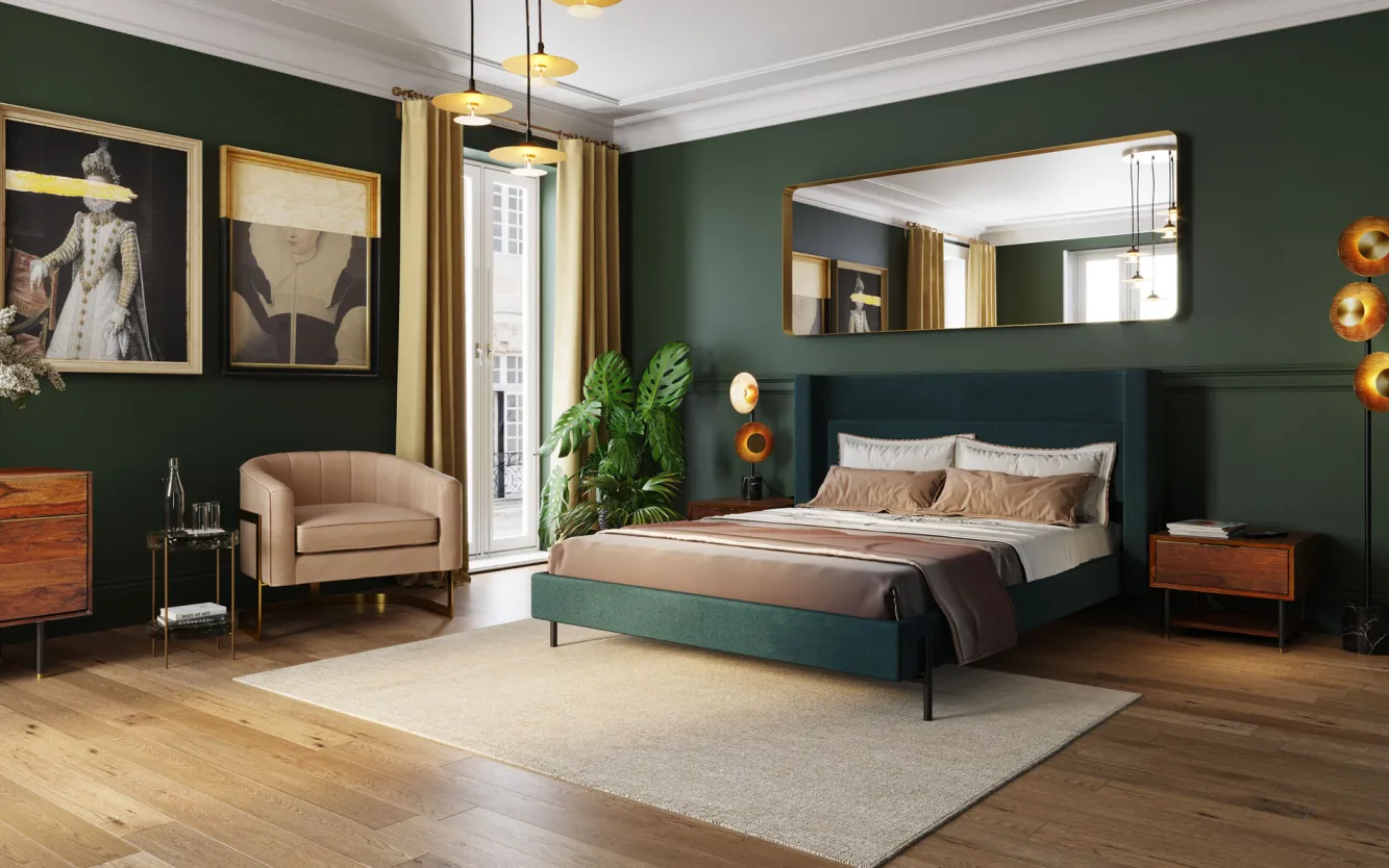 Discount KARE Design Lustro Curve MO 70x200 cm mosiężne - KARE