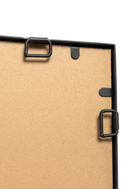 Fashion KARE Design Lustro czarne duże rama stalowa loft 90x180 cm - KARE