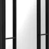 Discount KARE Design Lustro czarne rama stalowa loft okno 60x170 cm - KARE