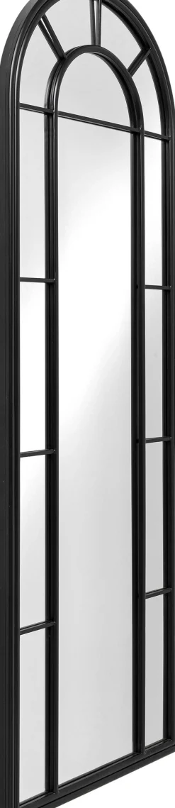 Discount KARE Design Lustro czarne rama stalowa loft okno 60x170 cm - KARE