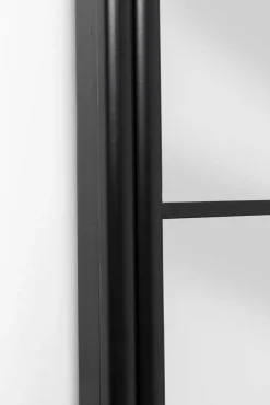 Discount KARE Design Lustro czarne rama stalowa loft okno 60x170 cm - KARE
